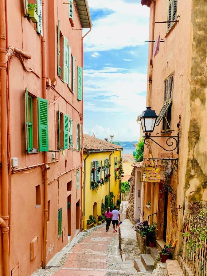 Les Glycines Apartment Menton Exterior photo